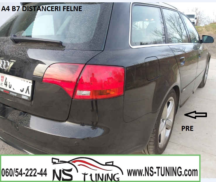 audi a4 b7 distanceri felne 5x112 20mm srafovi 14x1.5  ugradnja novi sad tuning